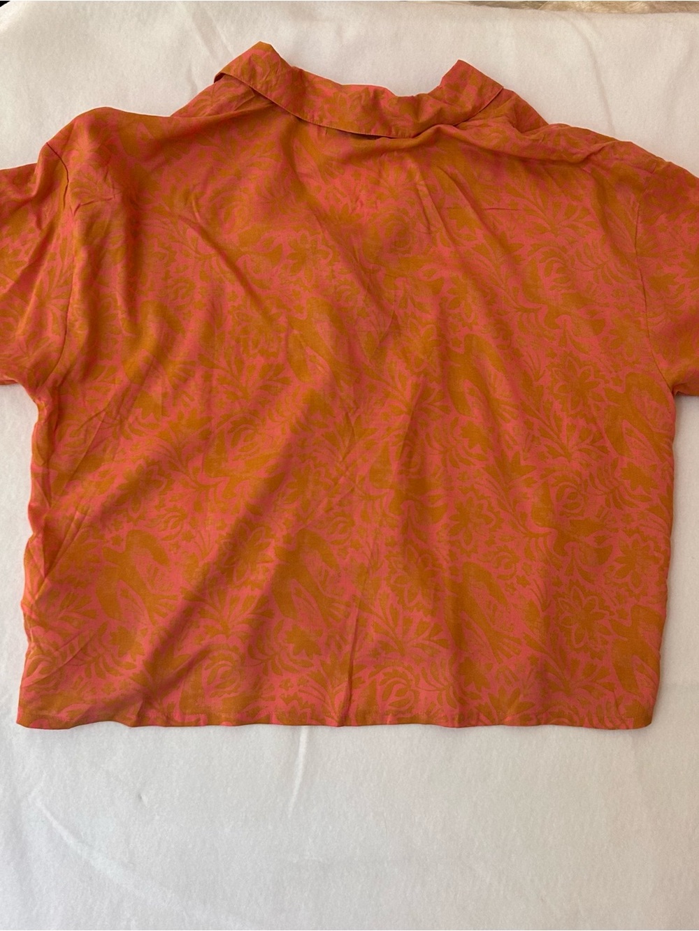 Prana Iguala Short Sleeve Button Down Shirt in Fresca Flora Fauna - Picture 6 of 14